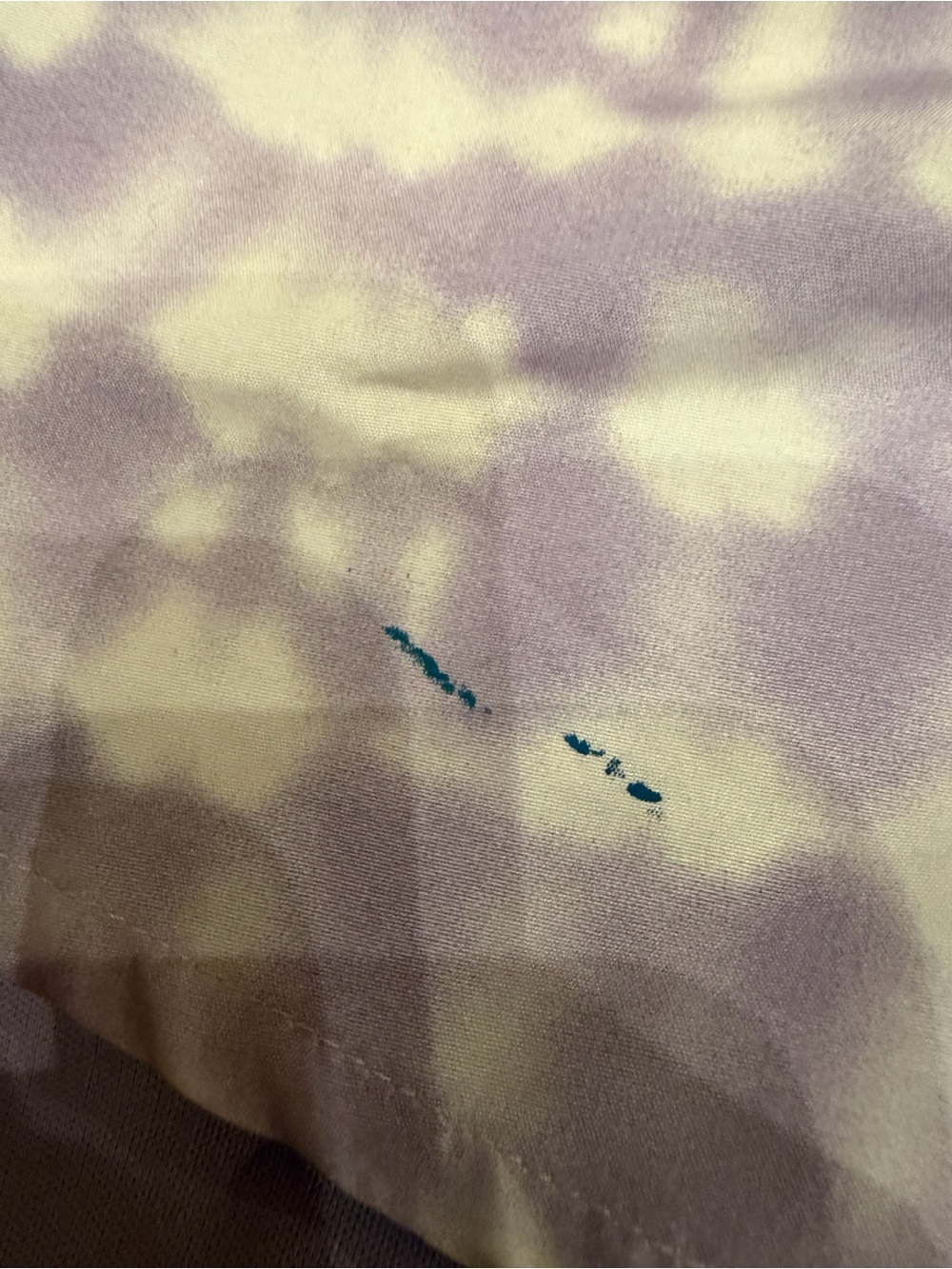 Marika Lavender Tie-Dye Girls' Athletic Shorts - Picture 4 of 4